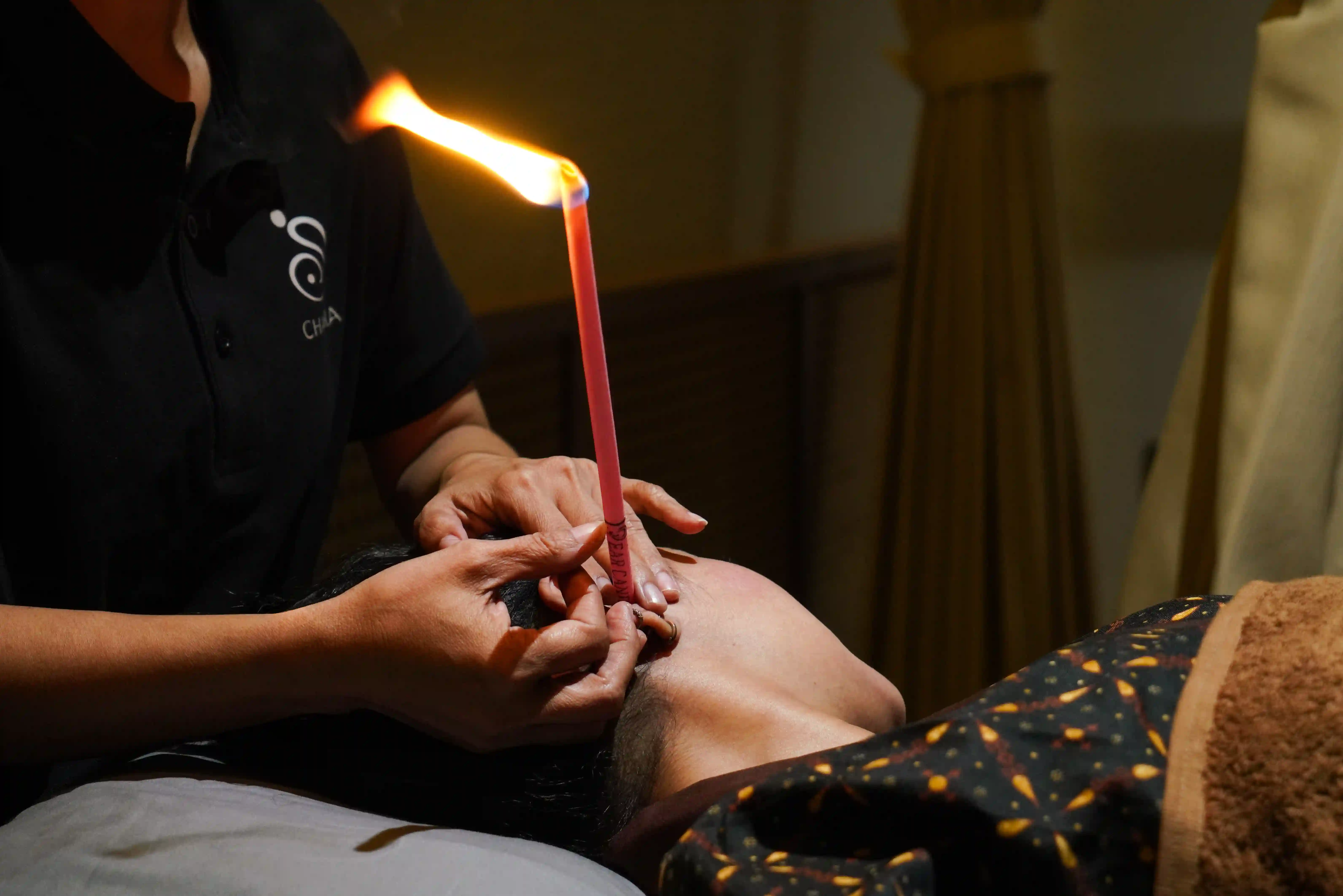 Ruang treatment Chakra Reflexology Depok